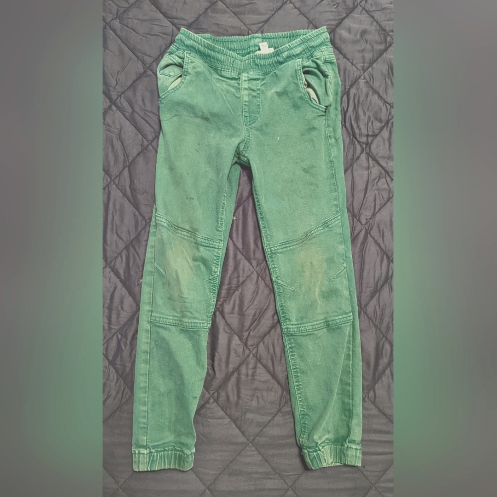 Cat & Jack joggers, Green size 10